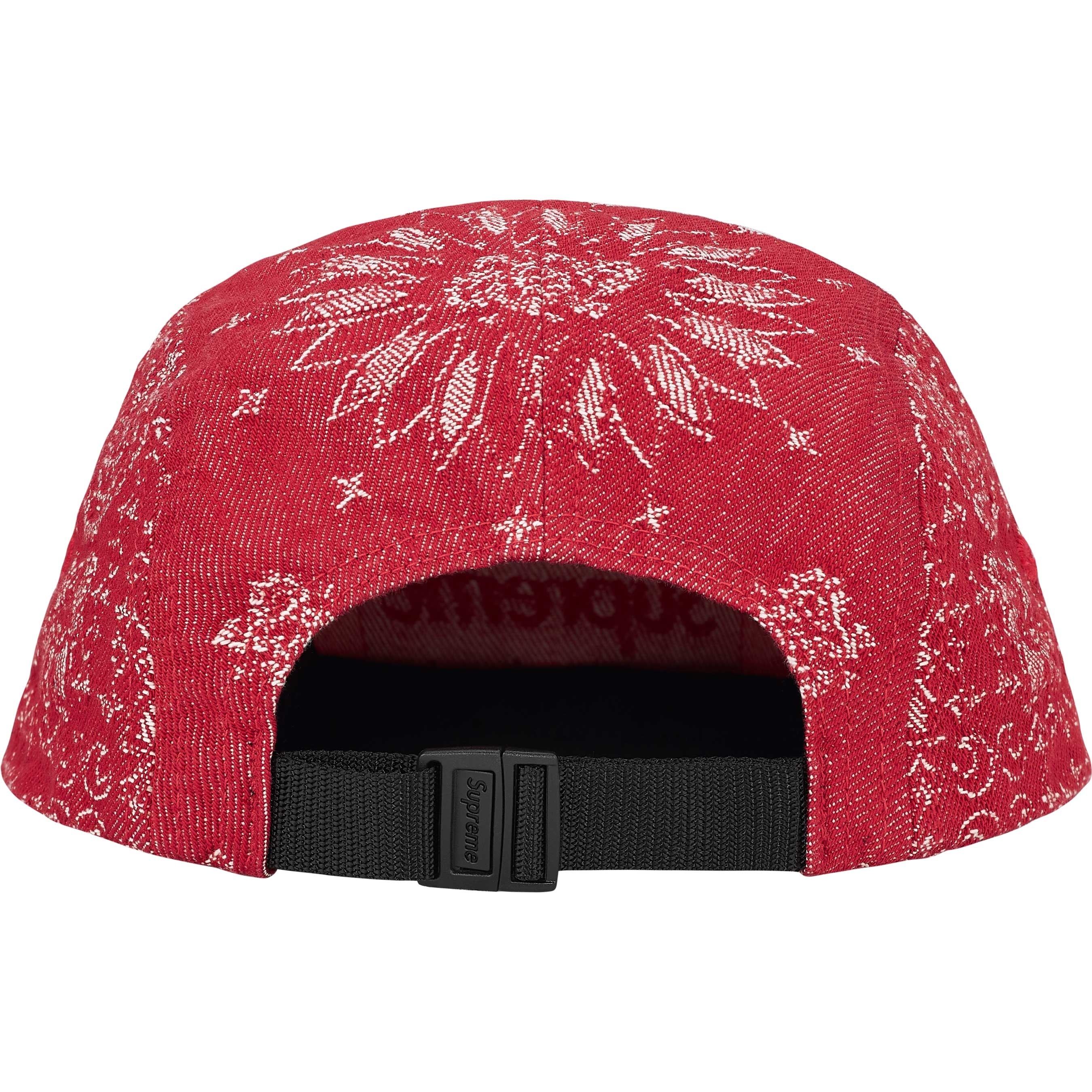 Bandana Jacquard Denim Camp Cap view 7
